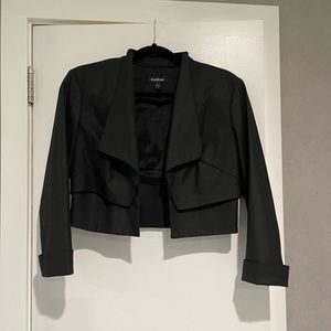 Bebe black short blazer.